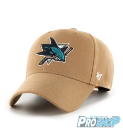 Casquette NHL San Jose Sharks Penguins '47 MVP SNAPBACK CAMEL